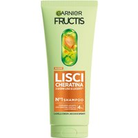 Garnier Fructis Lisci Cheratina Shampoo 200ml - Shampoo Lisciante