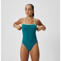 Maillot de bain Femme Club Training Tri Back bleu sarcelle/bleu