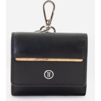 Portacuffiette in pelle Nero