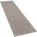 Tappeto per interni ed esterni Romana naturale 80x250 cm