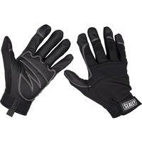 Sealey Tactouch Mechanics Gloves Black / Red XL