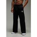 Training Dept Wide Leg Loopback Jogger, Negro