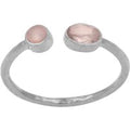 So Just Shop Silver Pooja Open Ring