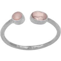 So Just Shop Silver Pooja Open Ring