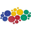 Rapid Multicolour Gears with 4mm Centre Hole Assorted Diameters Qu...