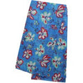 Weird Fish Kiera Recycled Polyester Sarong Scarf Blue Size ONE