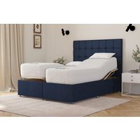 Uplift� Elevate Comfort Foam Adjustable Bed and Mattress Set, Teal, 2 Drawer, 135x200