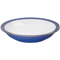 Imperial Blue Shallow Rimmed Bowl -