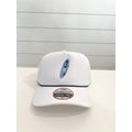 Summer Hats - White with Blue Surfboard