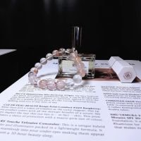 Semi-Precious Phantom Crystal Bracelet