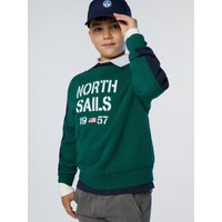 North Sails - Felpa con stampa flockNorth SailsForest biome10