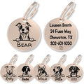 Personalized Breed Dog Tag (Amstaff)