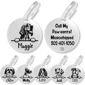 Personalized Breed Dog Tag (Bloodhound)