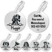 Personalized Breed Dog Tag (Bloodhound)