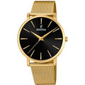 Relógio Festina 02-007 Boyfriend Feminino Aço Dourado