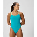 Maillot de bain Femme Club Training V-Back turquoise