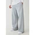 Pantalón Deportivo Tall Básico De Pernera Súper Ancha, Gris