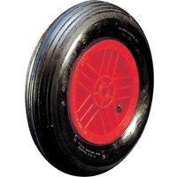 260mm Replacement Pneumatic Tyre Wheel for Wheelbarrow - Plastic centre - Plain Bearing