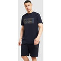 McKenzie Aura T-Shirt/Fleece Shorts Set, blauw