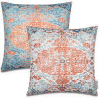 Fodera per cuscino Chino multicolore 45x45 cm, 2 pezzi
