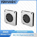 3cm 30mm fan 30x30x4mm 3004 5V 0.20A miniature ultra-thin blower, used for side-blowing heat dissipation of projector flat panel