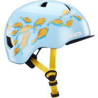 Bern Tigre Youth Helmet - Satin Blue Goldfish