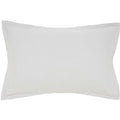 Murmur Hush Oxford Pillowcase, Cloud Grey