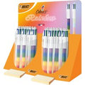 4-Kleuren balpen Bic regenboog medium assorti