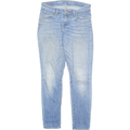 LEVI'S Womens Jeans Blue Regular Straight W26 L28