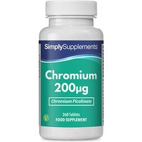 Chromium 200mcg (360 Tablets)
