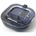 Die transparente Bento-Box made in france - MB Gourmet M Deep Denim