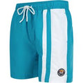 Swim Shorts Tillamook Striped Swim Shorts in Caribbean Sea / S - Tokyo Laundry