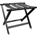 Casa Padrino Luxus KofferstÃ¤nder / GepÃ¤ckablage Schwarz 70 x 50 x H. 59 cm - Hotel MÃ¶bel & Accessoires