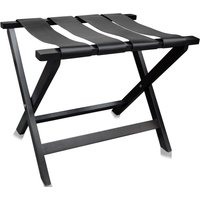 Casa Padrino Luxus KofferstÃ¤nder / GepÃ¤ckablage Schwarz 70 x 50 x H. 59 cm - Hotel MÃ¶bel & Accessoires