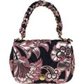 Quilted jacquard fabric mini bag