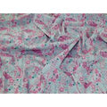 Deadstock 100% Cotton Poplin Fabric Pink & Mint