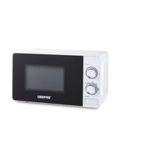 20L White Manual Microwave Oven With 5 Power Levels 700W