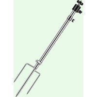 Wildkamera Halterung, Dicke Faltbare Edelstahlhalterung, 360° verstellbar, Universalgewindeanschluss 1/4''-20(6mm) für Solarpanel, Nachtangel-Lichter