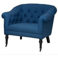 Luxus Barock Sessel Paris Blau aus der Luxus Kollektion von Casa Padrino - Hotel Cafe Restaurant MÃ¶bel Einrichtung