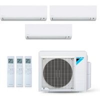 Ar-Condicionado Multi Split Inverter Daikin 18.000 BTUs (2x Evap HW 9.000 + 1x Evap HW 12.000) Quente/Frio 220V