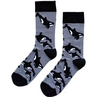 Save the Orcas Bamboo Socks | UK Adult 4-7