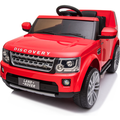 Kids Electric Ride On Land Rover Discovery 12v Single Seat Red