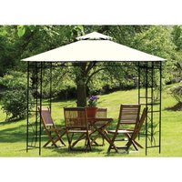 Replacement Merion Garden Gazebo Cover by Croft - 3 x 3M Beige