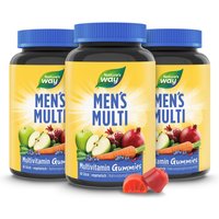 Men’s Multi Gummies I A-Z Multivitamin für Männer I 15 Vitamine & Mineralstoffe I Kirsch- und Orangen-Geschmack I 60 Stk