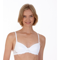 Little Women Very You Bra for small cups (AAA - AA - A) | Colour: White | Cup Size: AAA | Back Size: 32