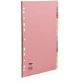 Concord Everyday Index Jan-Dec Recycled Card Multipunched 150gsm A4