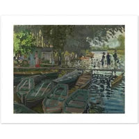 Claude Monet Bathers at La Grenouillère Mini Print