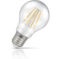 Crompton GLS LED Light Bulb E27 4.2W (40W Eqv) Dimmable Warm White Clear Filament Screw