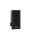 KnightsBridge UTP CAT5E RJ45 Outlet Module 25 x 50mm - Black