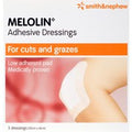 Melolin Adhesive  Dressing  10cm x 8cm (Pack of 5)